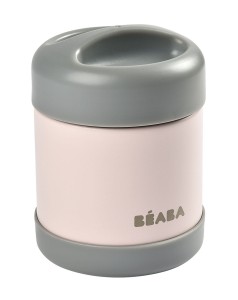 Termos obiadowy pojemnik 300 ml dark mist/light pink Beaba
