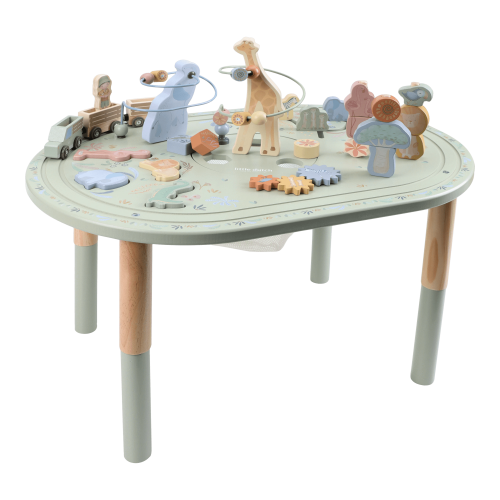 Stolik edukacyjny Safari Friends FSC Little Dutch