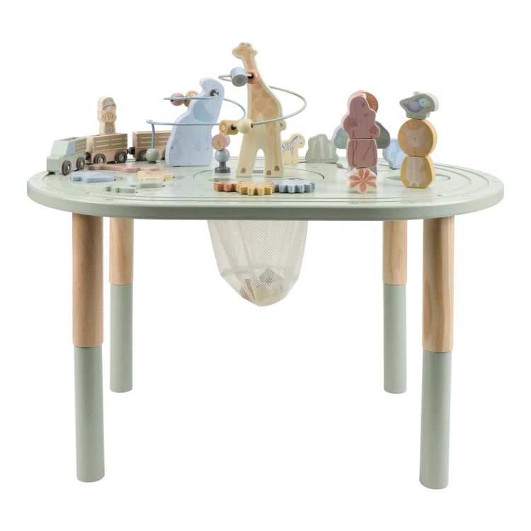Stolik edukacyjny Safari Friends FSC Little Dutch