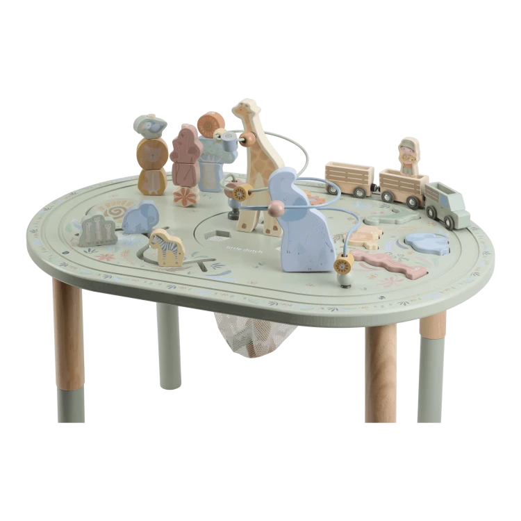 Stolik edukacyjny Safari Friends FSC Little Dutch