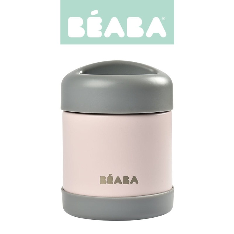 Termos obiadowy pojemnik 300 ml dark mist/light pink Beaba