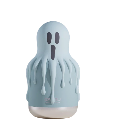 Butelka termiczna ze słomką Maxi Spookie Ghost duch 660 ml Asobu