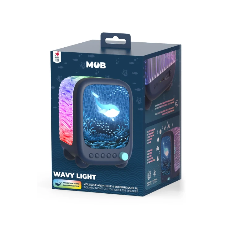 Lampka projekcyjna i głośnik Wavy Light głębinowa Mobility on Board MOB