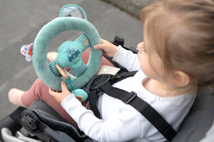 Miękka kierownica aktywizująca Smok Joe 18 m+ Lilliputiens