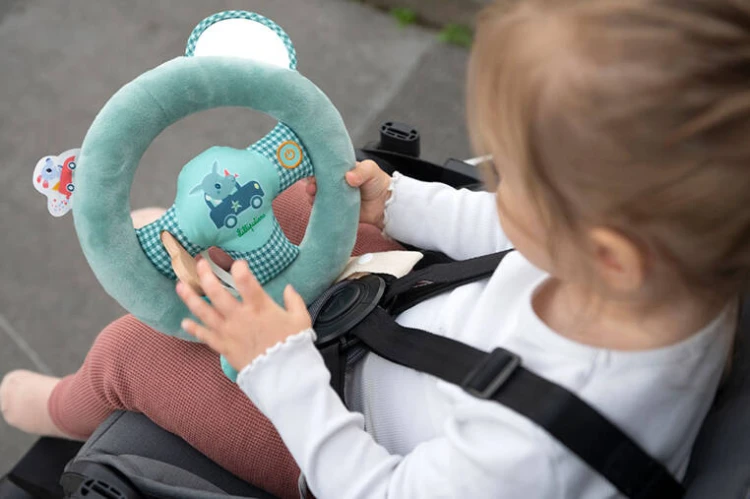 Miękka kierownica aktywizująca Smok Joe 18 m+ Lilliputiens