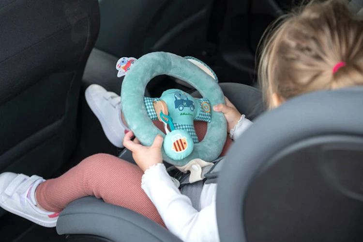 Miękka kierownica aktywizująca Smok Joe 18 m+ Lilliputiens