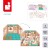 Zestaw kreatywny Scenki do wyklejania z mini naklejkami i pęsetą Cosy stickers Restauracja Janod