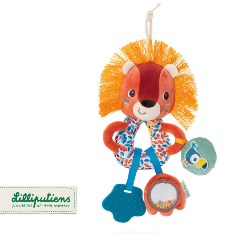 Grzechotka wielofunkcyjna Lew Jack 3 m+ Lilliputiens