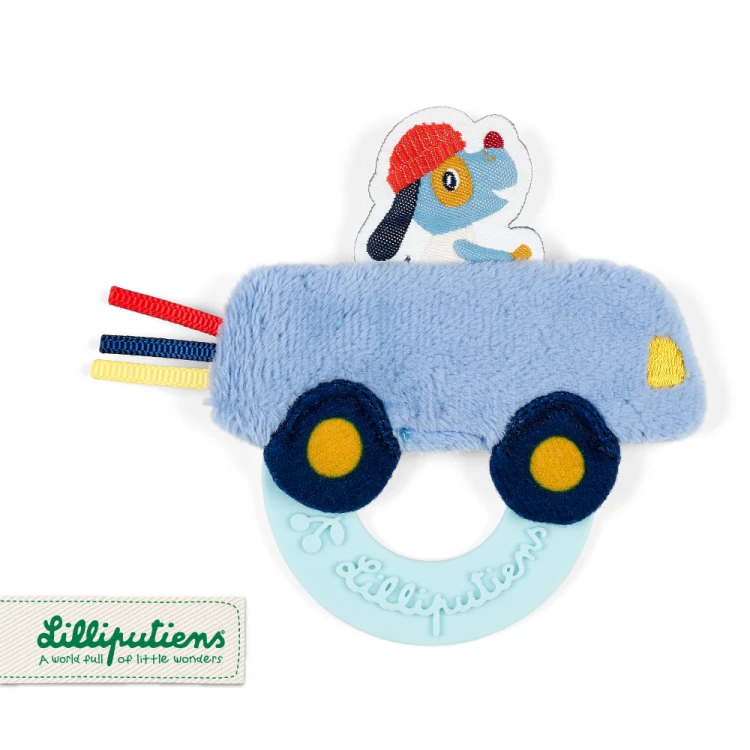 Gryzak sensoryczny Auto Piesek Jules 3m+ Lilliputiens
