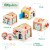 Drewniany domek manipulacyjny Zabawa w chowanego 12 m+ Lilliputiens