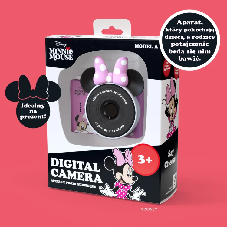 Aparat Mini dla Dzieci Myszka Minnie Mouse Disney Kiimento