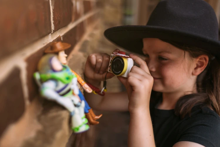 Aparat Mini dla Dzieci Kowbojka Jessie Toy Story Kiimento