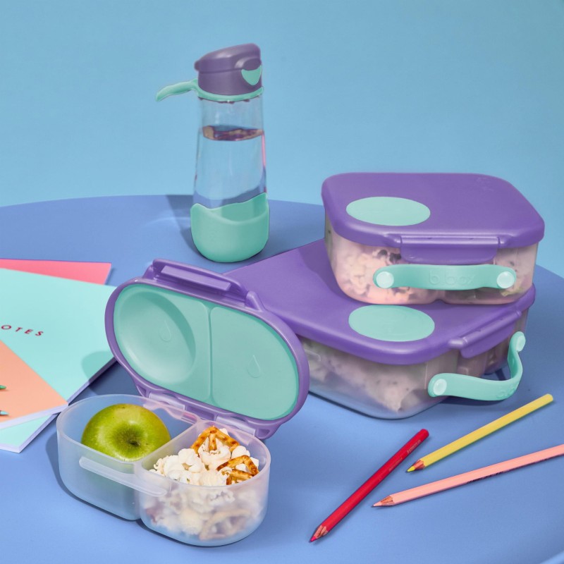 Mini lunchbox pojemnik na jedzenie Lilac Pop b.box