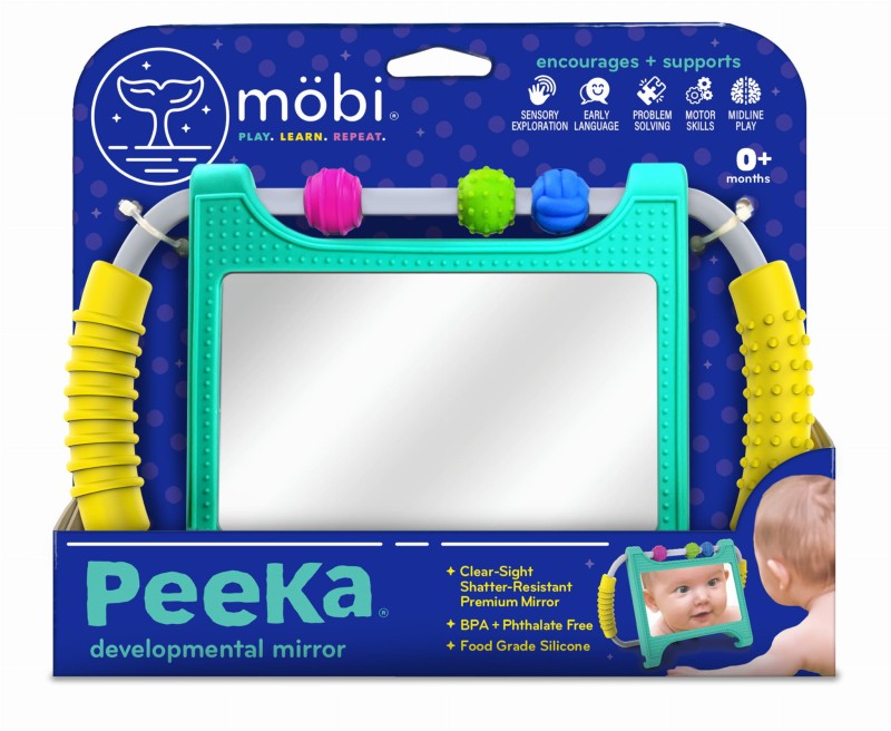 Peeka Lusterko Malucha zabawka sensoryczna Mobi