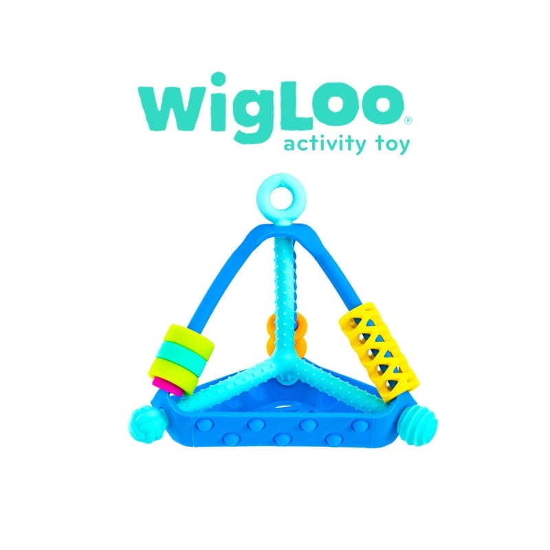 Wigloo Piramidka zabawka sensoryczna Mobi