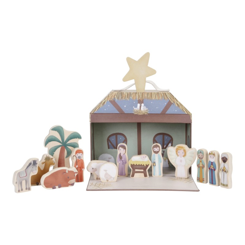 Szopka świąteczna figurki X-mas FSC Little Dutch