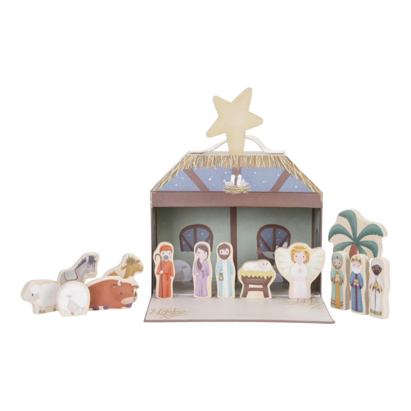 Szopka świąteczna figurki X-mas FSC Little Dutch
