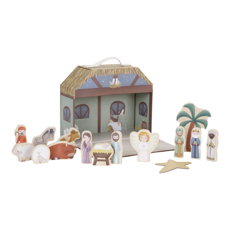 Szopka świąteczna figurki X-mas FSC Little Dutch