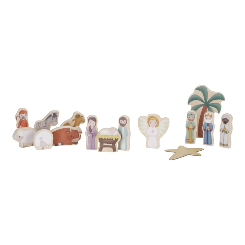Szopka świąteczna figurki X-mas FSC Little Dutch