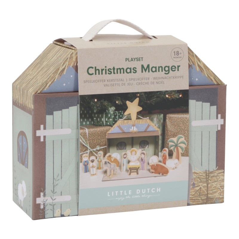 Szopka świąteczna figurki X-mas FSC Little Dutch