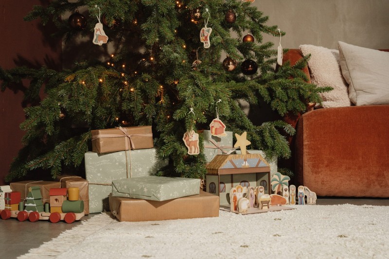Szopka świąteczna figurki X-mas FSC Little Dutch
