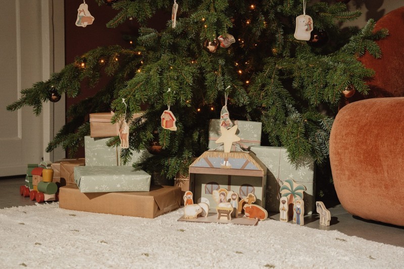 Szopka świąteczna figurki X-mas FSC Little Dutch
