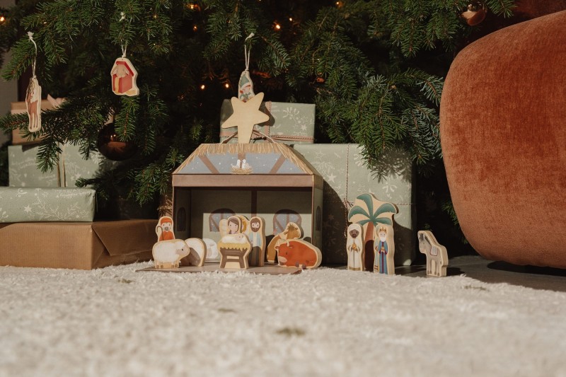 Szopka świąteczna figurki X-mas FSC Little Dutch