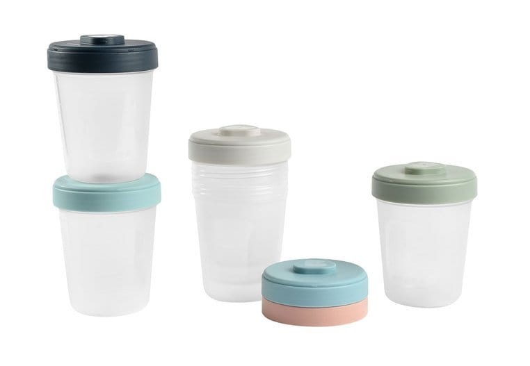 Zestaw słoiczków do jedzenia Clip 6 szt. (6x250ml) Beaba