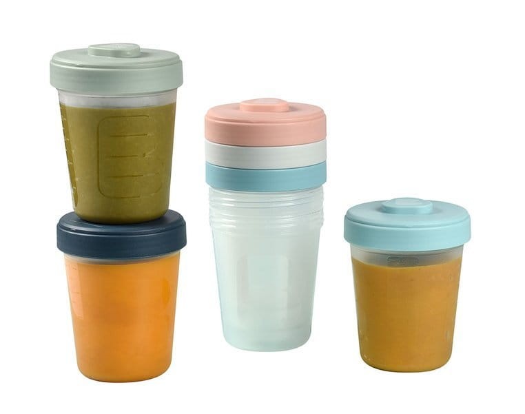 Zestaw słoiczków do jedzenia Clip 6 szt. (6x250ml) Beaba
