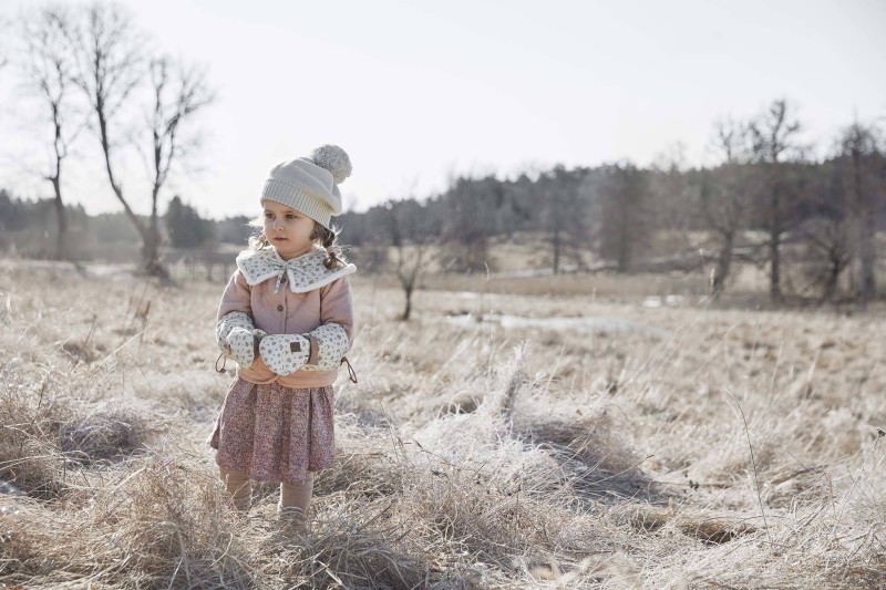 Elodie Details - Beret - Creamy White 6-12 m-cy