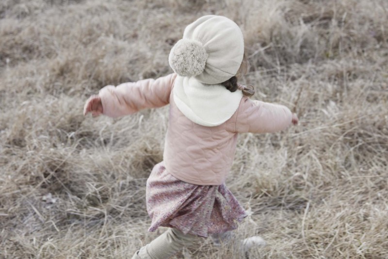 Elodie Details - Beret - Creamy White 6-12 m-cy