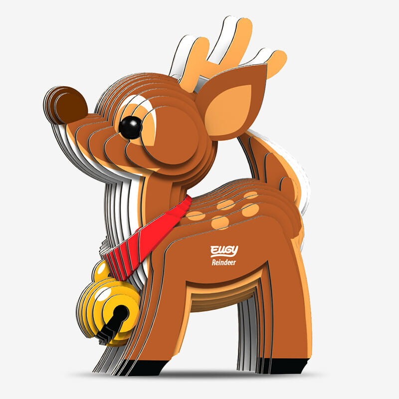 Renifer Eko Układanka Puzzle 3D Eugy