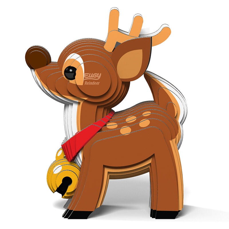 Renifer Eko Układanka Puzzle 3D Eugy