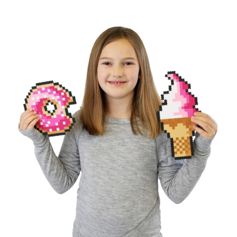 Puzzelki Pixelki Jixelz Słodkości 700 el. Fat Brain Toys