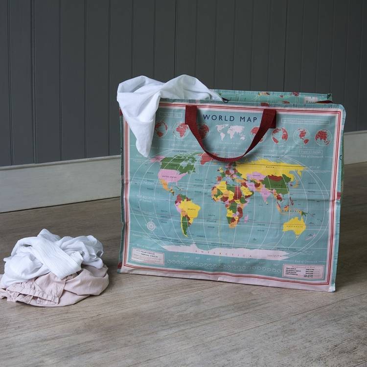 Torba do przechowywania Jumbo Bag Mapa Świata Rex London
