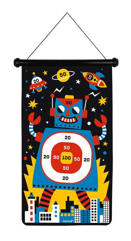 Magnetyczna gra w rzutki zręcznościowa Roboty Janod