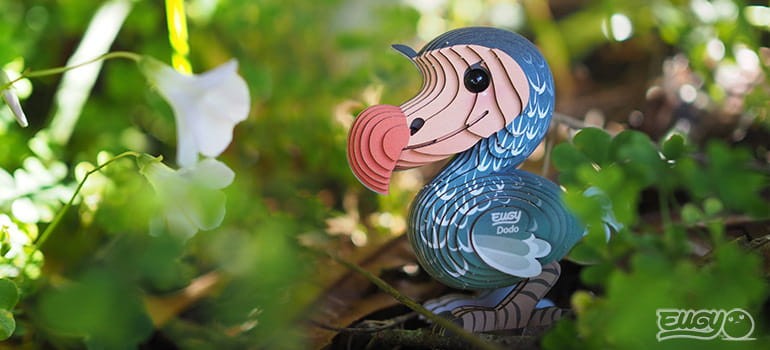 Ptak Dodo Eko Układanka Puzzle 3D Eugy