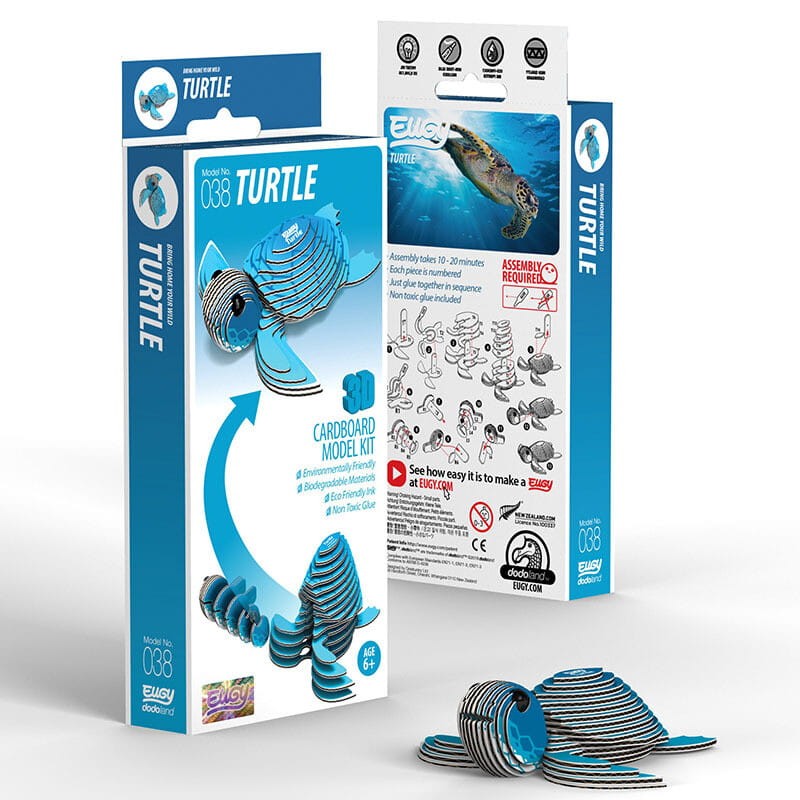 Żółwik Eko Układanka Puzzle 3D Eugy
