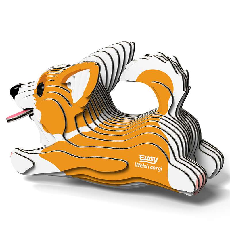 Pies Corgi Eko Układanka Puzzle 3D Eugy