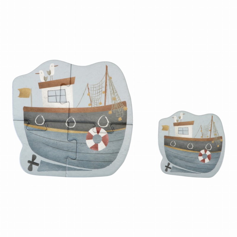 Puzzle 6 elementów Sailors Bay Little Dutch