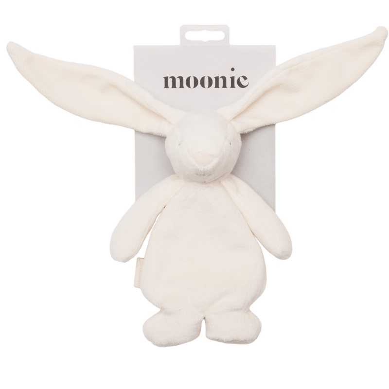 Króliczek sensoryczny przytulanka Cream Moonie