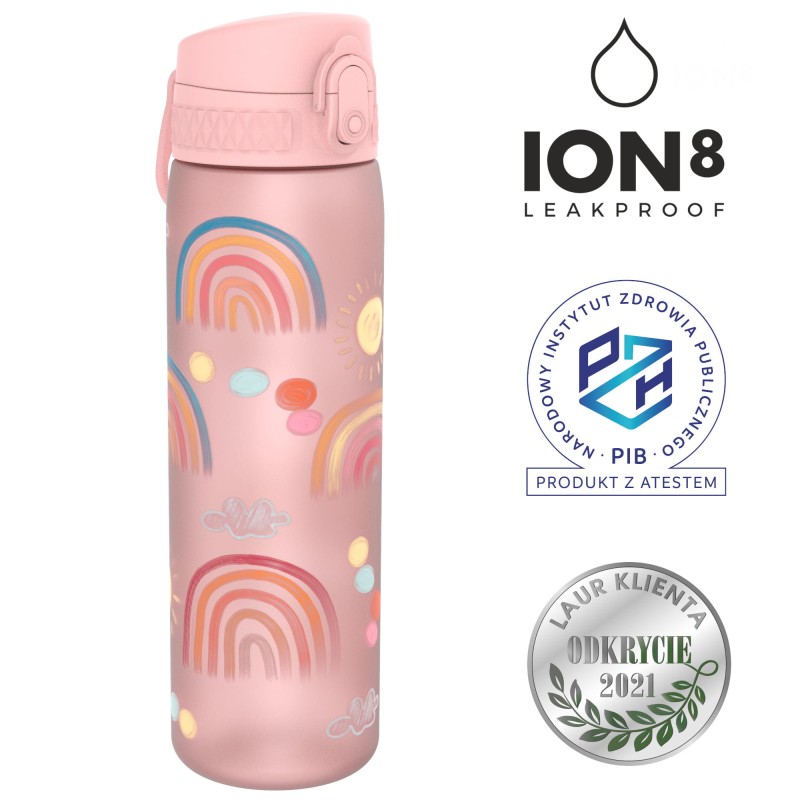 Butelka bidon dla dzieci 500 ml Tęcza ION8