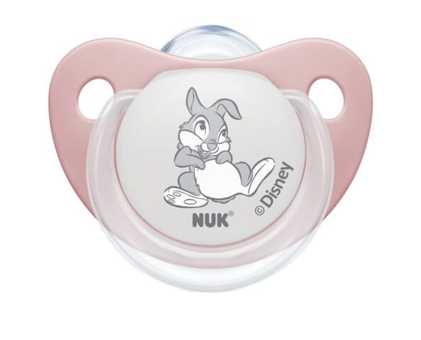 Smoczek NUK Bambi silikon 6-18m 2-pak