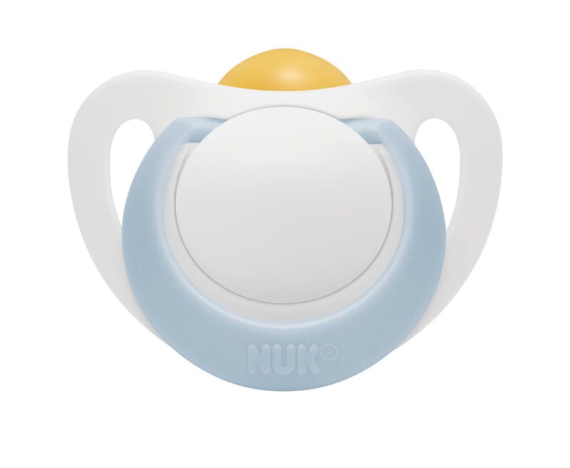 Smoczek NUK Star lateks 0-6m Boy 2-pak