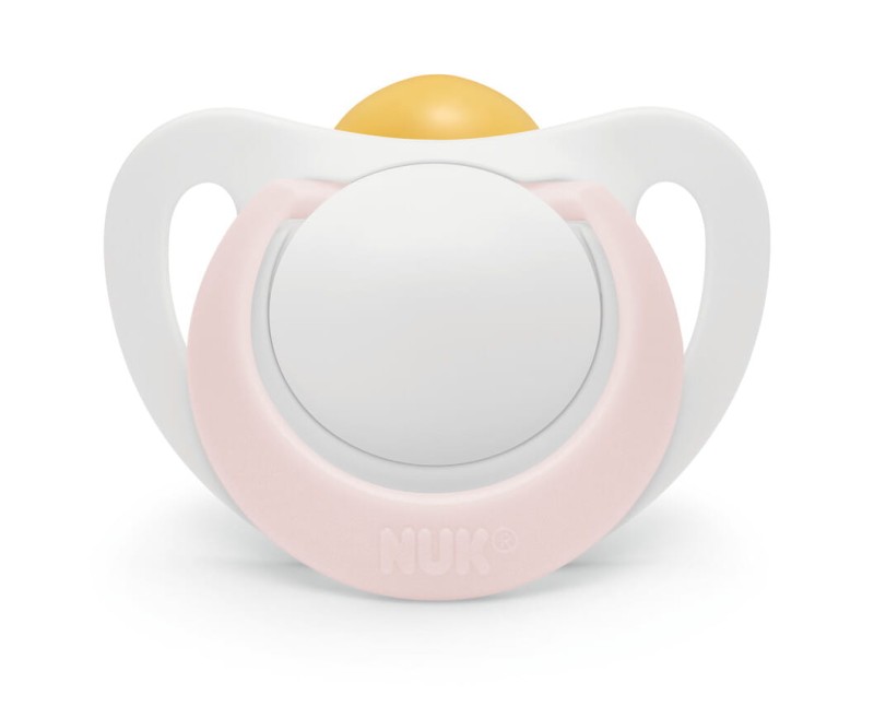 Smoczek NUK Star lateks 0-6m Girl 2-pak