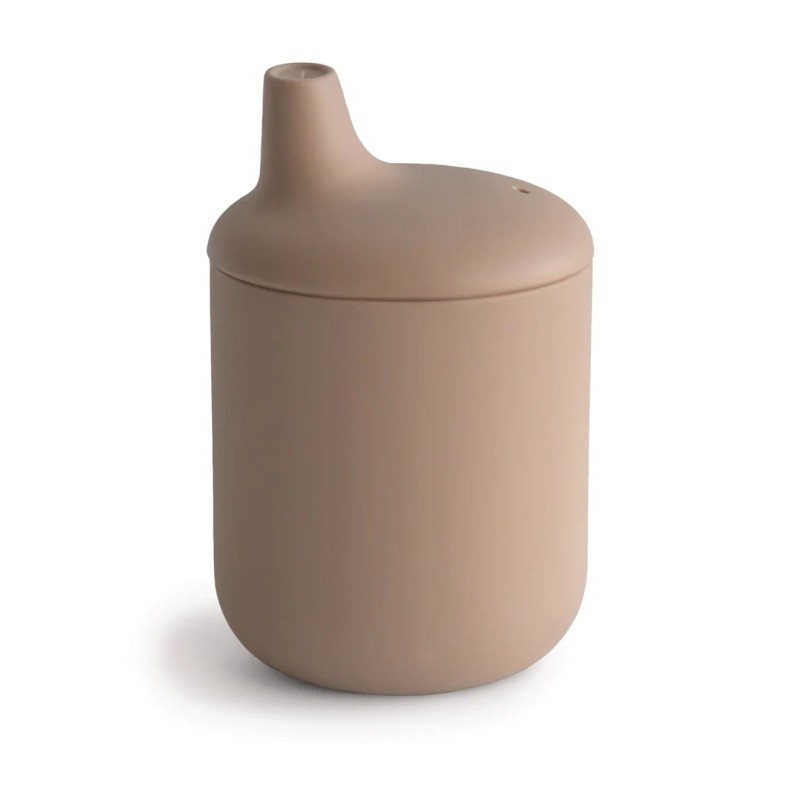 Kubek niekapek silikonowy Sippy Cup Natural Mushie