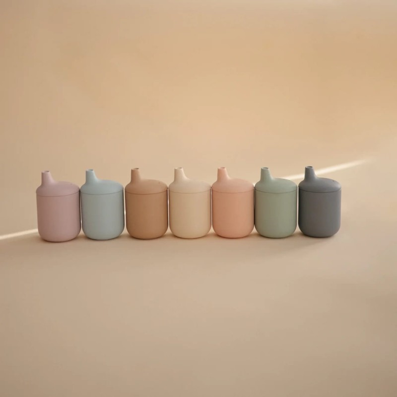 Kubek niekapek silikonowy Sippy Cup Soft Lilac Mushie 