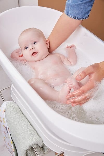 Wanienka Sense Edition z czujnikami temperatury Biała bébé-jou