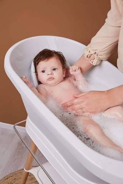 Wanienka Sense Edition z czujnikami temperatury Szara bébé-jou