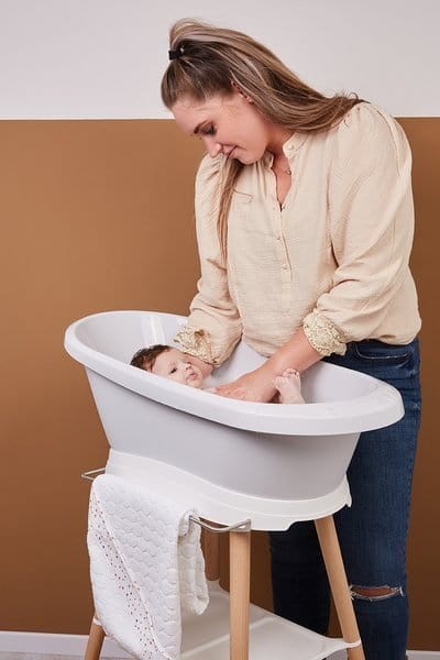 Wanienka Sense Edition z czujnikami temperatury Szara bébé-jou